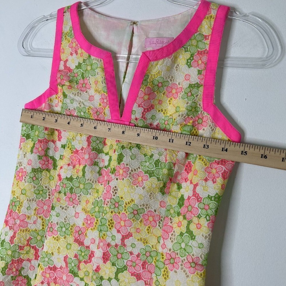 NEW Lilly Pulitzer Eyelet Lace Percy Dress Size 0 - Picture 7 of 12